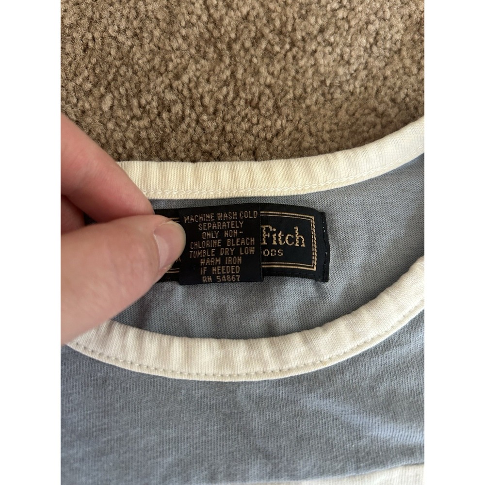 Vintage Y2K Abercrombie & Fitch Long Sleeve Size Medium - Picture 4 of 6